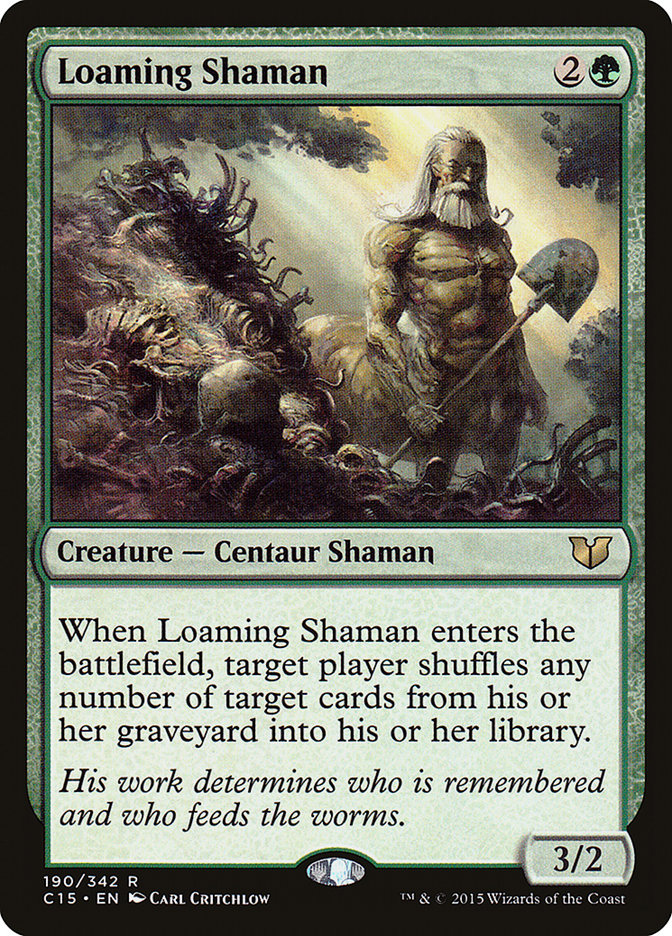 Loaming Shaman [Commander 2015]