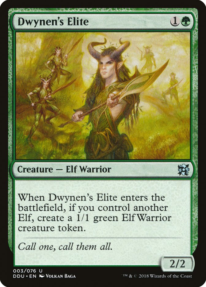 Dwynen's Elite [Duel Decks: Elves vs. Inventors] | Webway Games