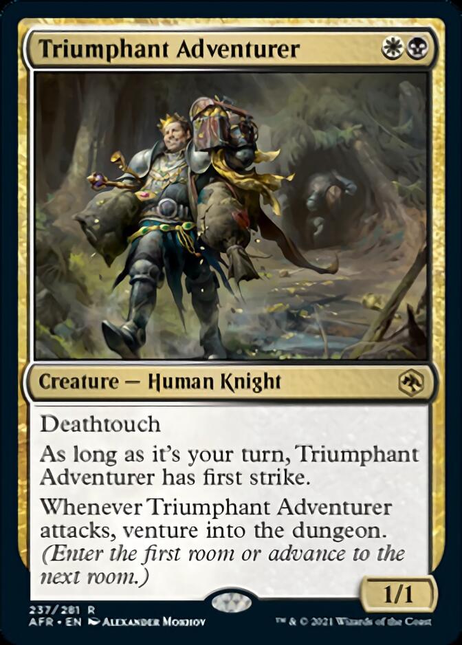 Triumphant Adventurer [Dungeons & Dragons: Adventures in the Forgotten Realms] | Webway Games