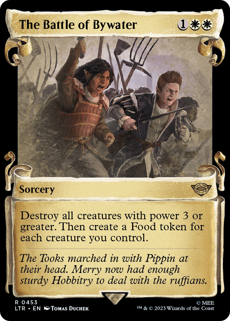 The Battle of Bywater [The Lord of the Rings: Tales of Middle-Earth Showcase Scrolls] | Webway Games