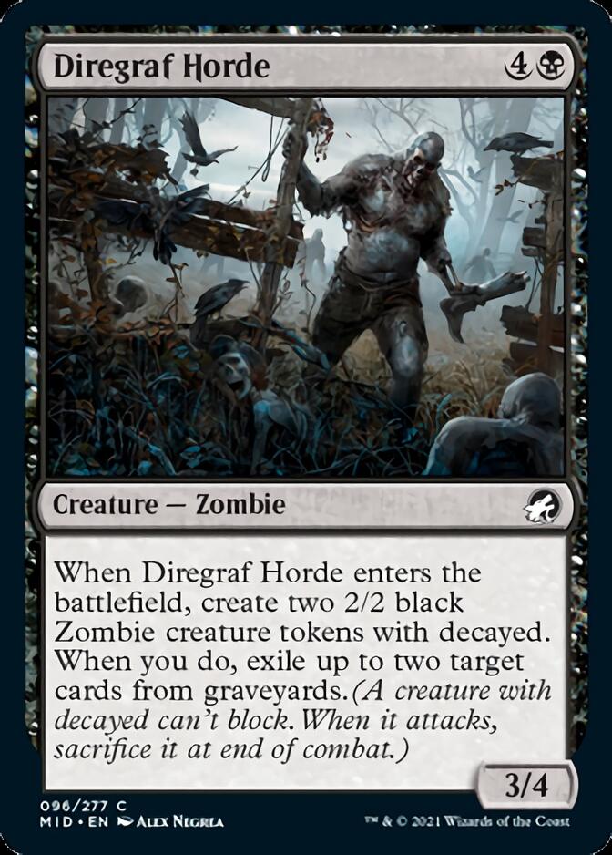Diregraf Horde [Innistrad: Midnight Hunt] | Webway Games