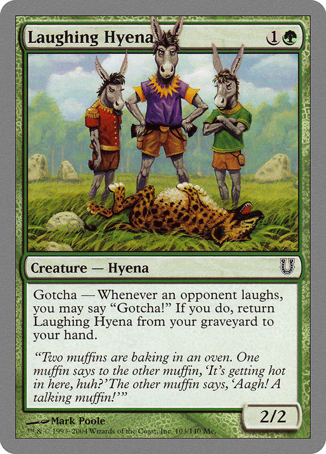 Laughing Hyena [Unhinged] | Webway Games