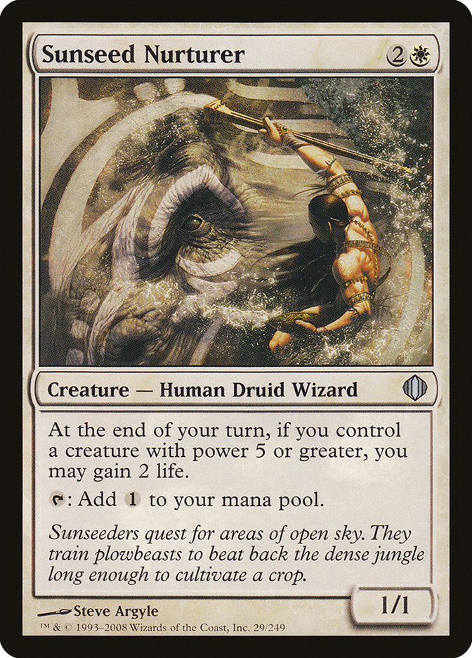 Sunseed Nurturer [Shards of Alara] | Webway Games