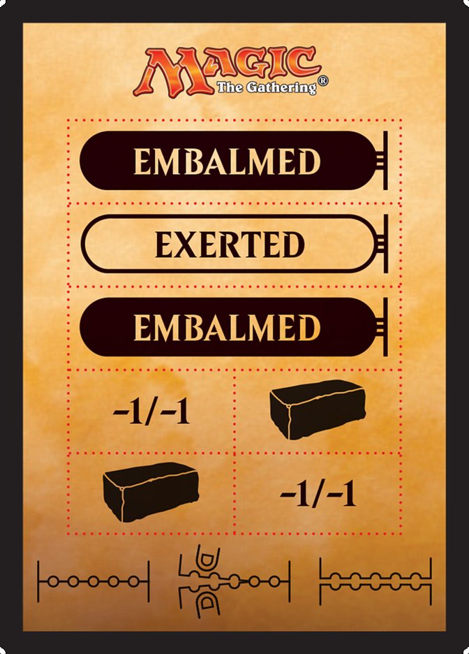 Punch Card Token [Amonkhet Tokens] | Webway Games