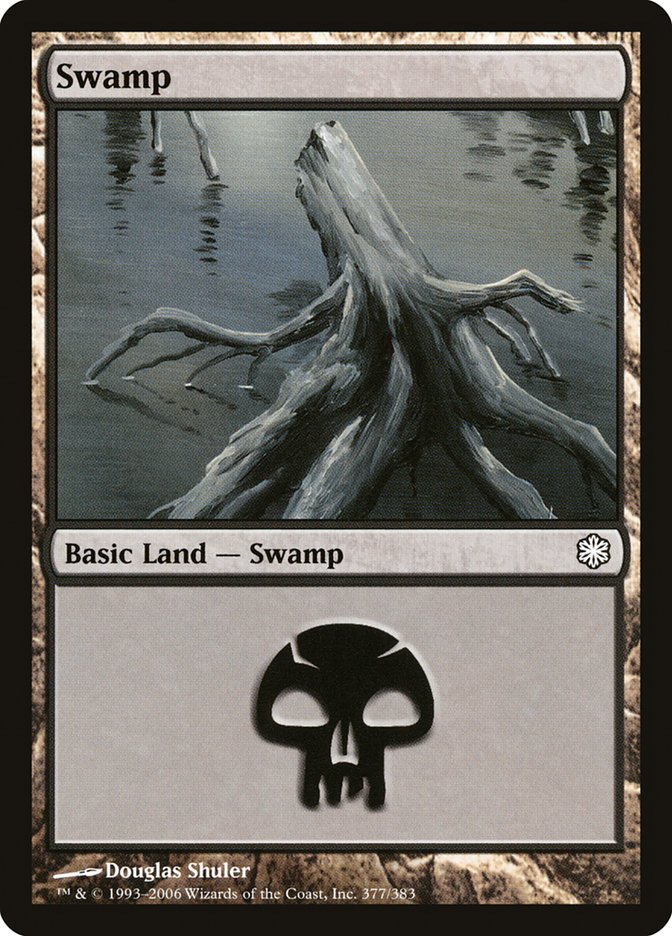 Swamp (377) [Coldsnap Theme Decks] | Webway Games