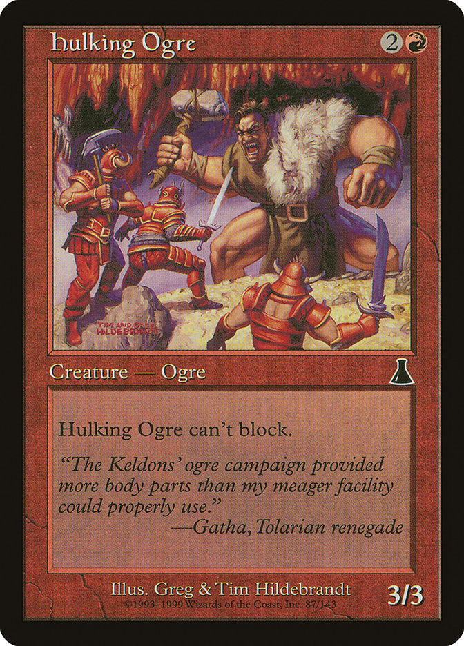 Hulking Ogre [Urza's Destiny] | Webway Games