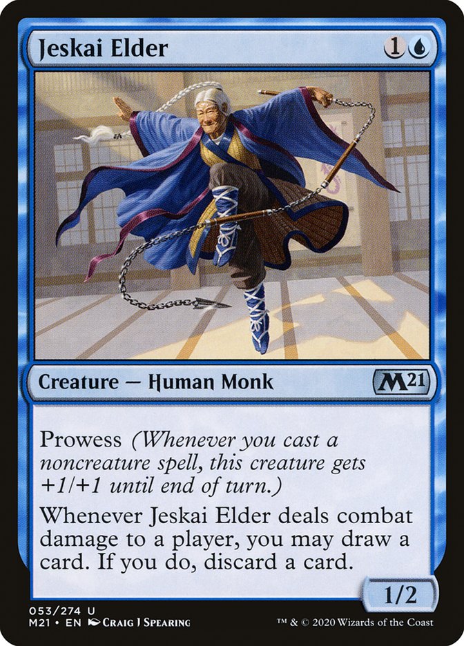 Jeskai Elder [Core Set 2021] | Webway Games