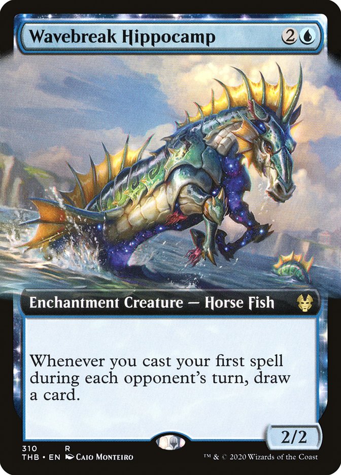 Wavebreak Hippocamp (Extended Art) [Theros Beyond Death] | Webway Games