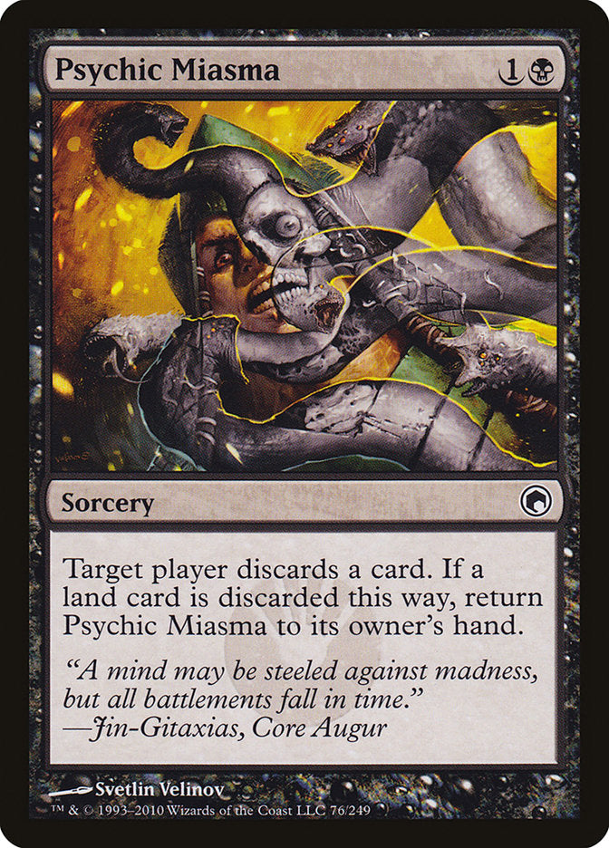 Psychic Miasma [Scars of Mirrodin] | Webway Games