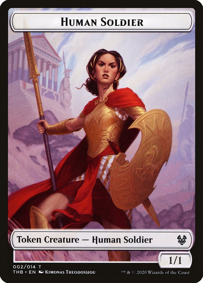 Human Soldier Token [Theros Beyond Death] | Webway Games