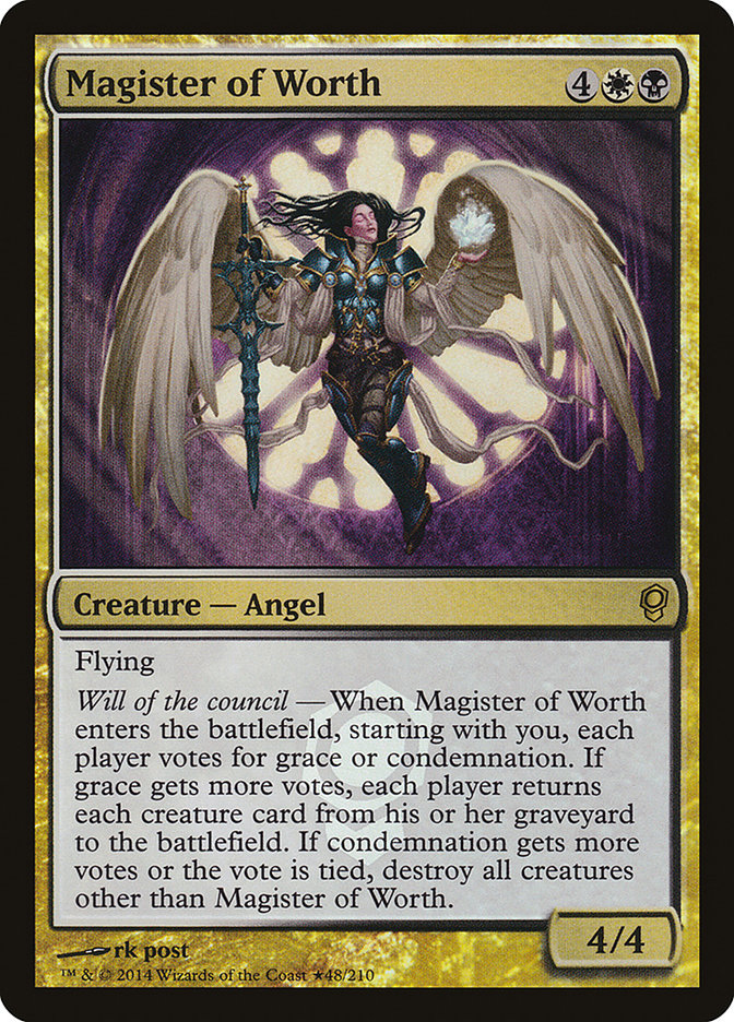Magister of Worth (Launch) [Conspiracy Promos] | Webway Games