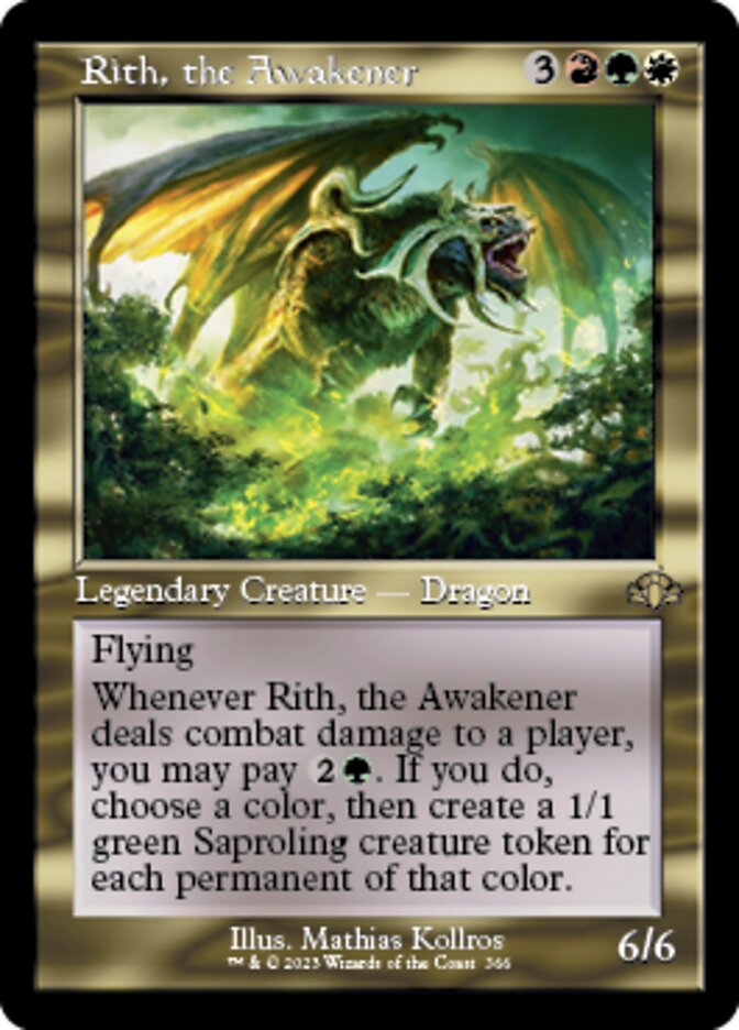 Rith, the Awakener (Retro) [Dominaria Remastered] | Webway Games