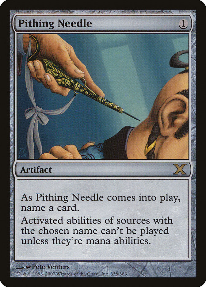 Pithing Needle [Tenth Edition] | Webway Games