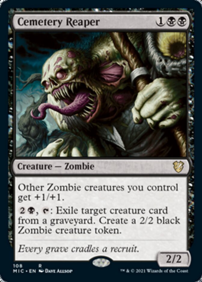 Cemetery Reaper [Innistrad: Midnight Hunt Commander] | Webway Games