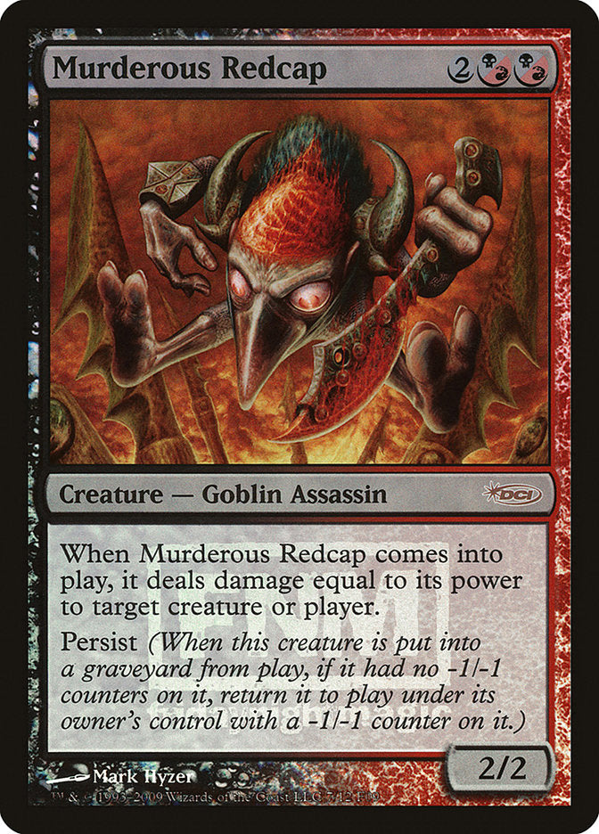 Murderous Redcap [Friday Night Magic 2009] | Webway Games