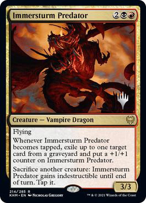 Immersturm Predator [Kaldheim Promo Pack] | Webway Games