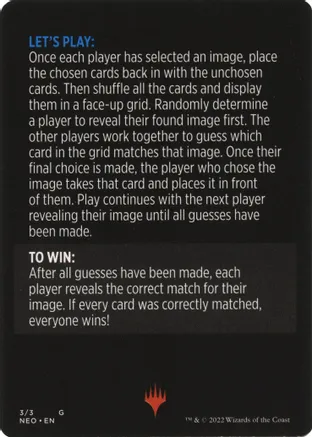 Cyber Simulacrum (Magic Minigame) [Kamigawa: Neon Dynasty Minigame] | Webway Games