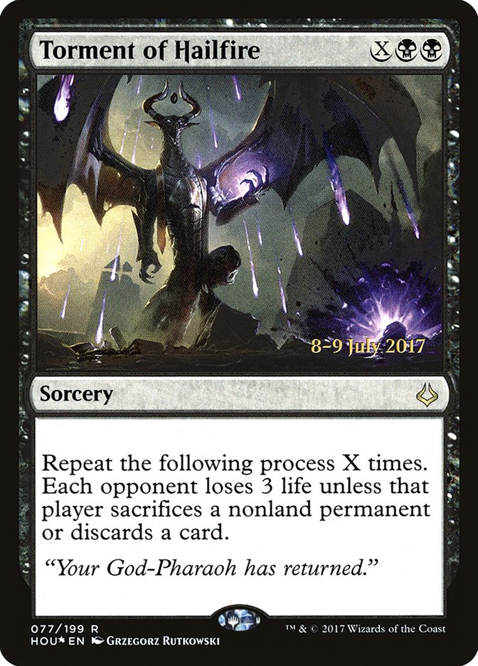 Torment of Hailfire  (Prerelease) [Hour of Devastation Prerelease Promos] | Webway Games