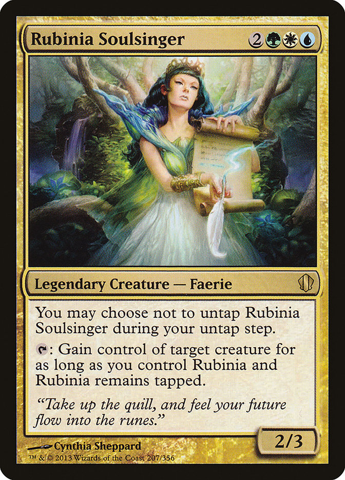 Rubinia Soulsinger [Commander 2013] | Webway Games