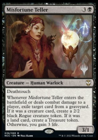 Misfortune Teller (Promo Pack) [Streets of New Capenna Commander Promos] | Webway Games