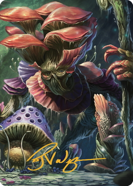 Myconid Spore Tender Art Card (Gold-Stamped Signature) [Commander Legends: Battle for Baldur's Gate Art Series] | Webway Games