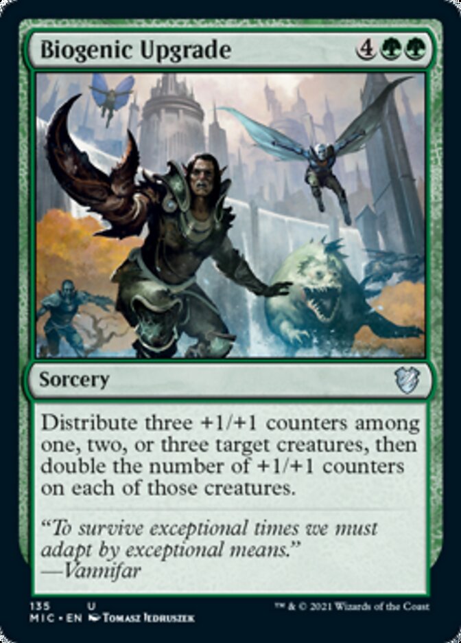 Biogenic Upgrade [Innistrad: Midnight Hunt Commander] | Webway Games