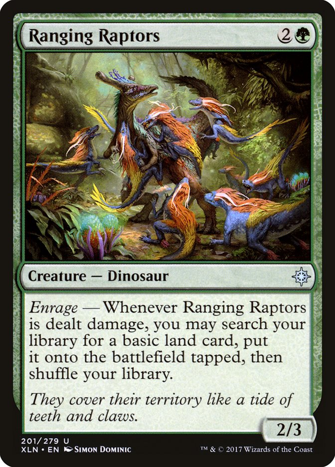 Ranging Raptors [Ixalan] | Webway Games