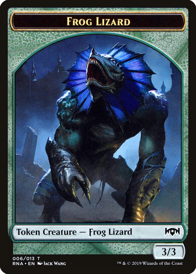 Frog Lizard [Ravnica Allegiance Tokens] | Webway Games