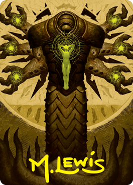 Inquisition of Kozilek Art Card (Gold-Stamped Signature) [Strixhaven: School of Mages Art Series] | Webway Games