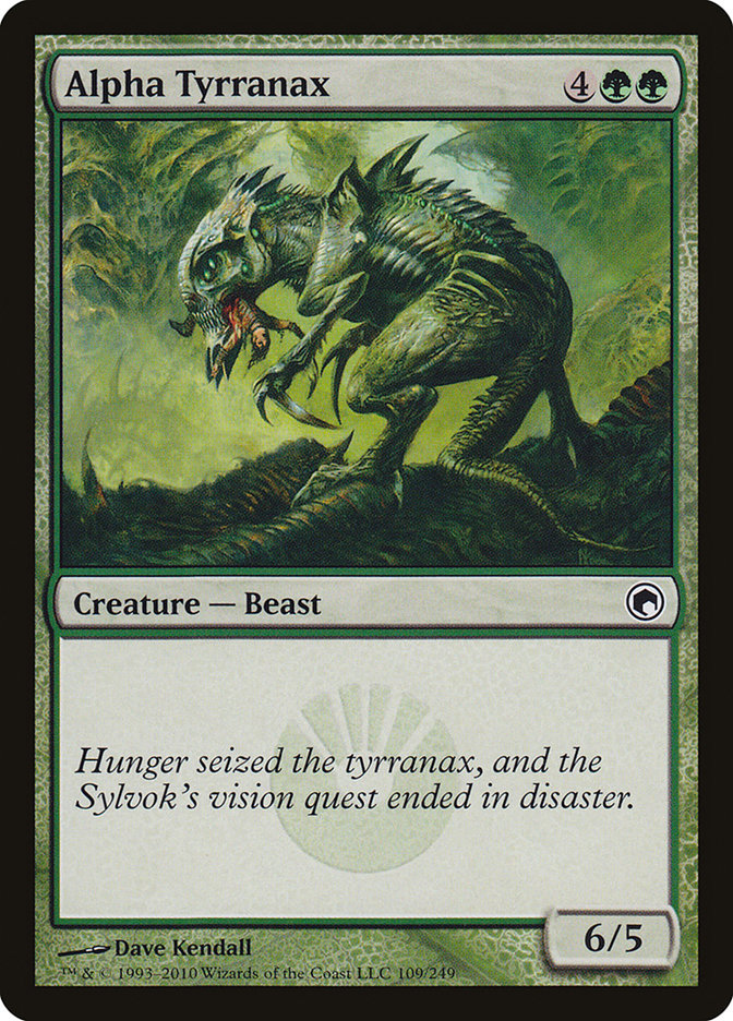 Alpha Tyrranax [Scars of Mirrodin] | Webway Games