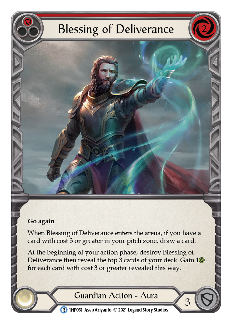 Blessing of Deliverance (Red) [1HP061] | Webway Games