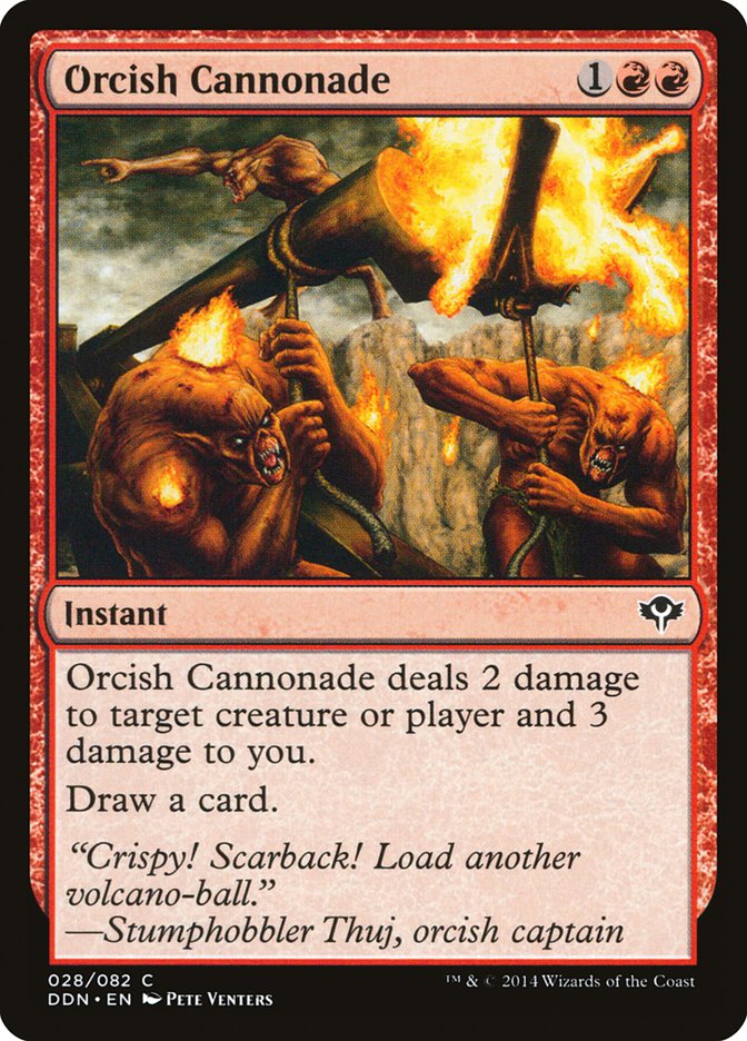 Orcish Cannonade [Duel Decks: Speed vs. Cunning] | Webway Games