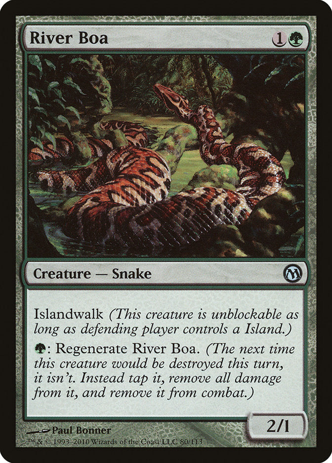 River Boa [Duels of the Planeswalkers] | Webway Games