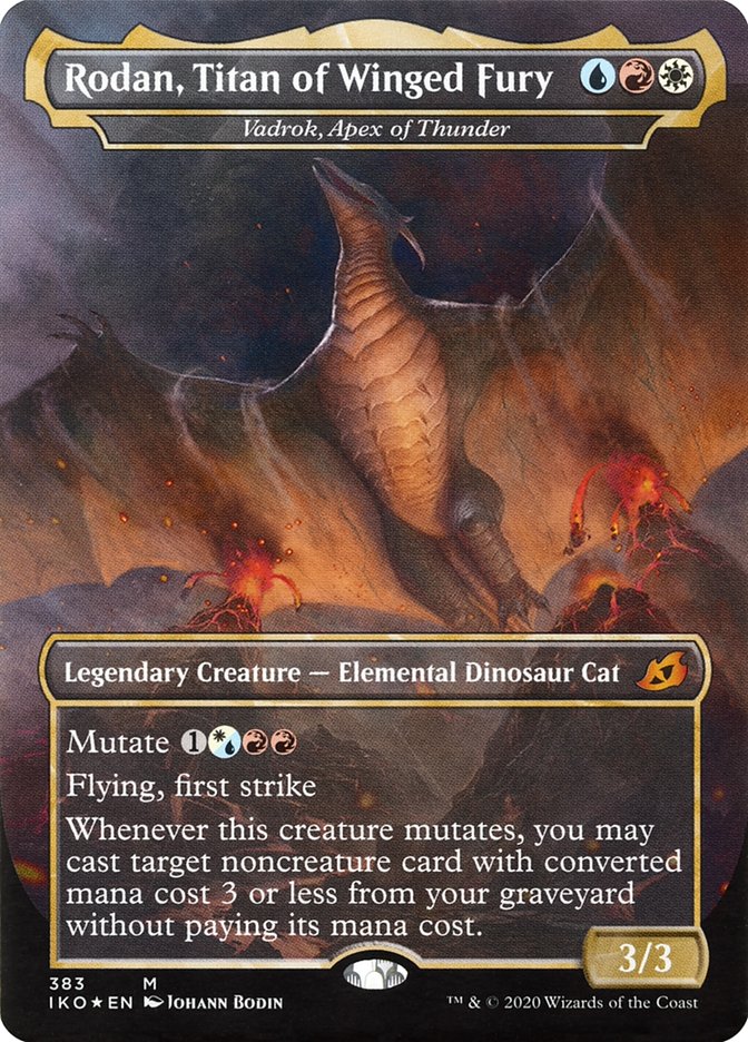 Vadrok, Apex of Thunder - Rodan, Titan of Winged Fury (Godzilla Series) [Ikoria: Lair of Behemoths] | Webway Games