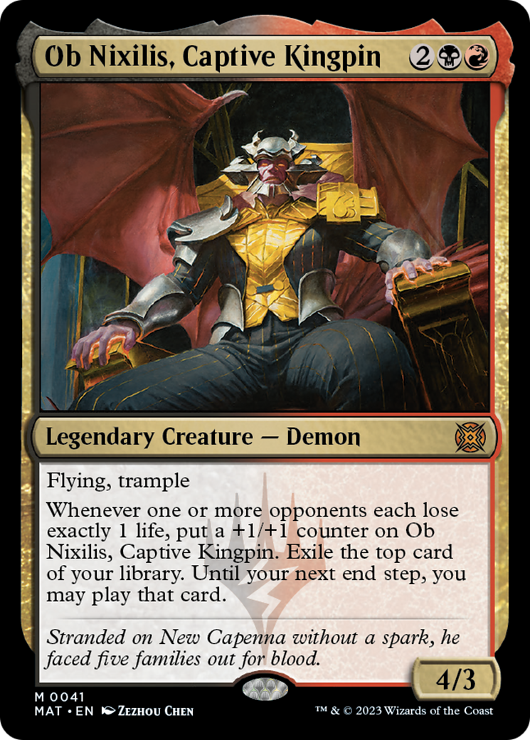 Ob Nixilis, Captive Kingpin [March of the Machine: The Aftermath] | Webway Games
