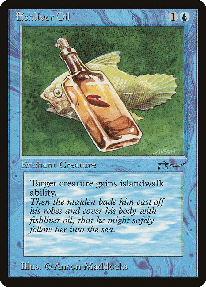 Fishliver Oil (Light Mana Cost) [Arabian Nights] | Webway Games