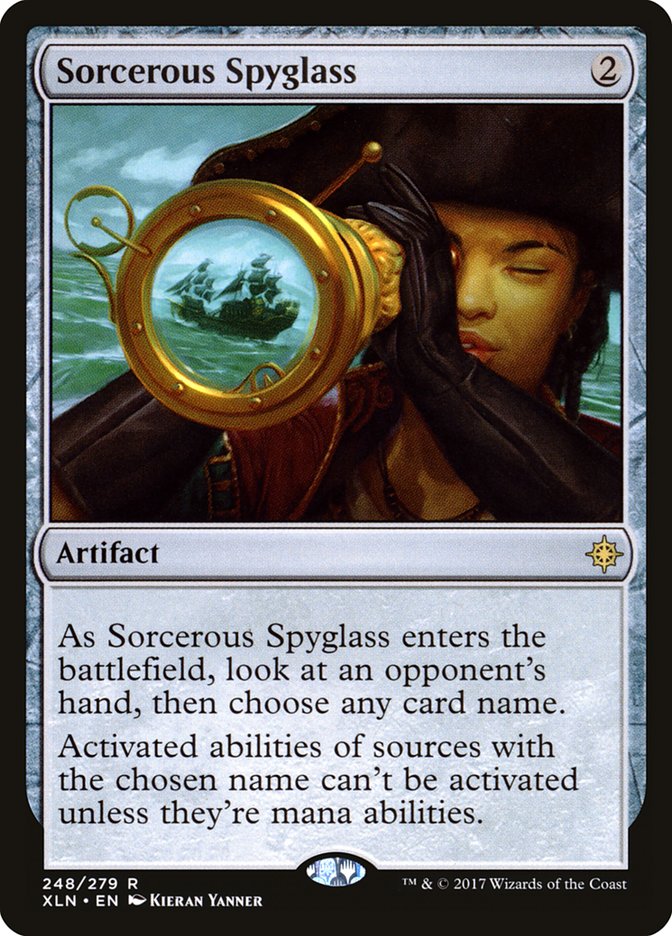 Sorcerous Spyglass [Ixalan] | Webway Games