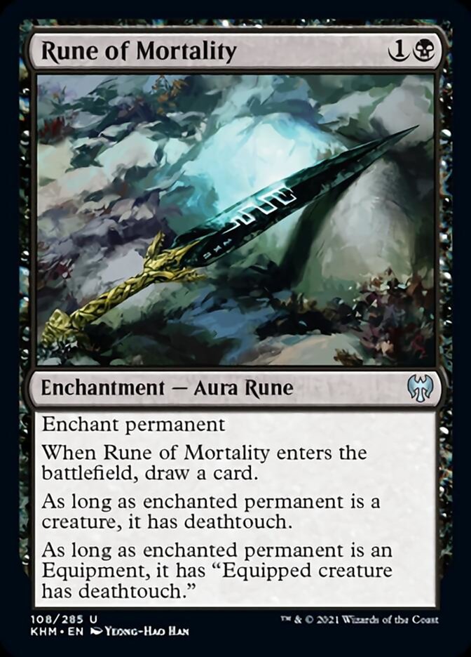 Rune of Mortality [Kaldheim] | Webway Games