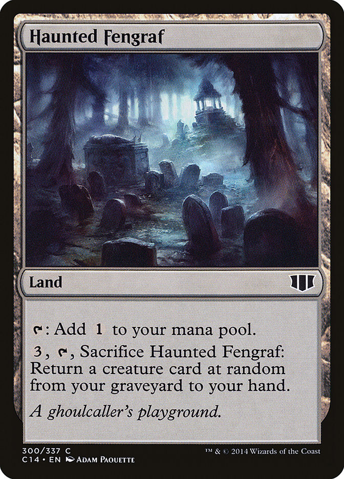 Haunted Fengraf [Commander 2014] | Webway Games