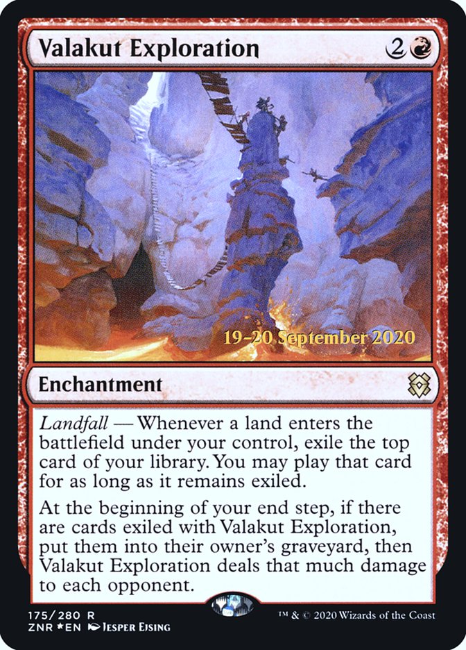 Valakut Exploration  [Zendikar Rising Prerelease Promos] | Webway Games