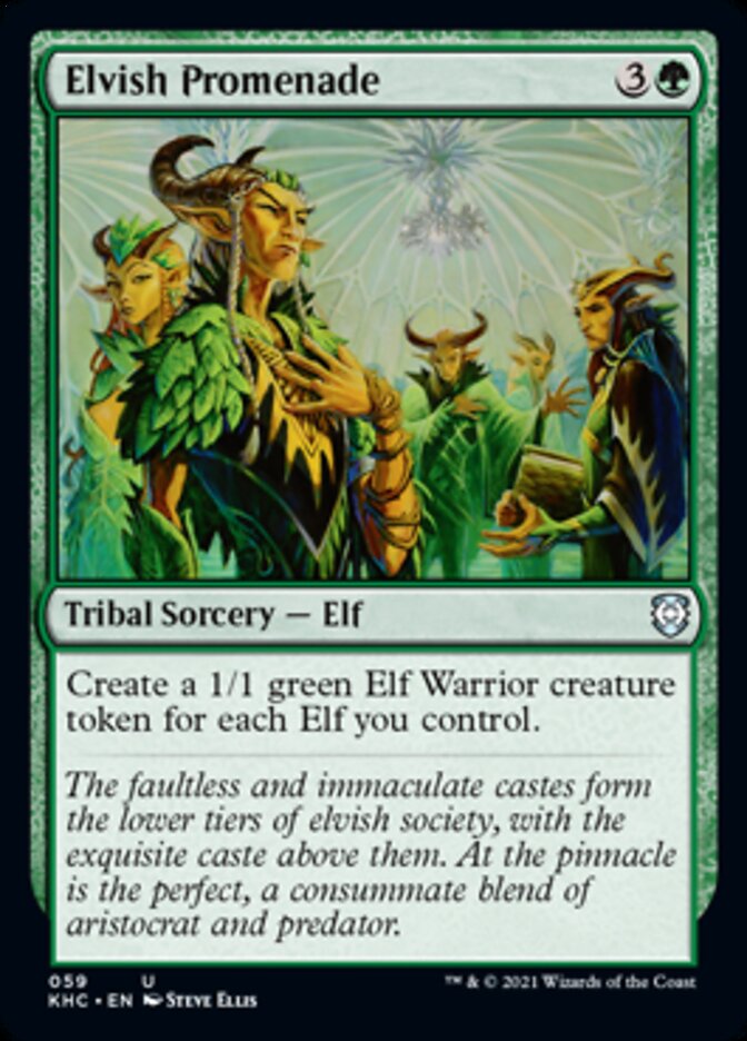 Elvish Promenade [Kaldheim Commander] | Webway Games