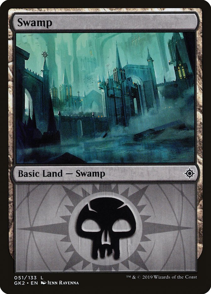 Swamp (51) [Ravnica Allegiance Guild Kit] | Webway Games