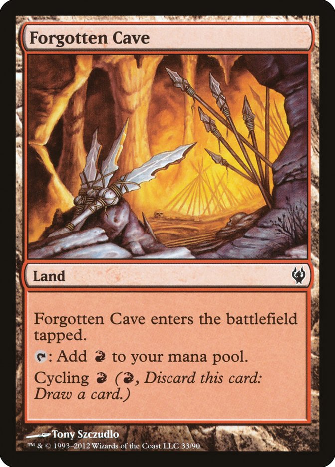 Forgotten Cave [Duel Decks: Izzet vs. Golgari] | Webway Games