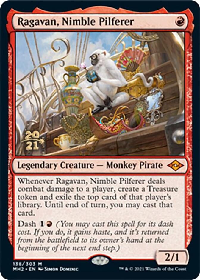 Ragavan, Nimble Pilferer [Modern Horizons 2 Prerelease Promos] | Webway Games