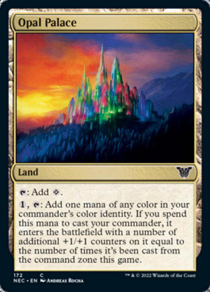 Opal Palace [Kamigawa: Neon Dynasty Commander] | Webway Games