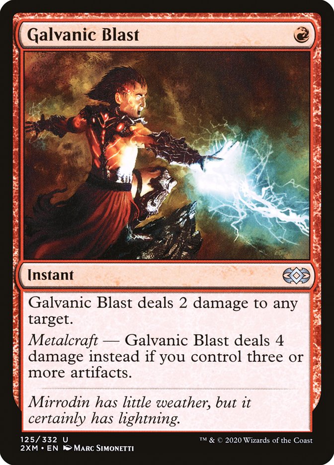 Galvanic Blast [Double Masters] | Webway Games