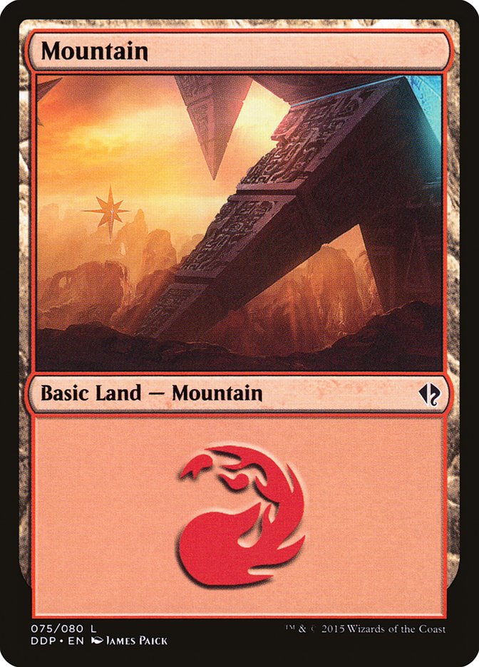 Mountain (#75) [Duel Decks: Zendikar vs. Eldrazi] | Webway Games