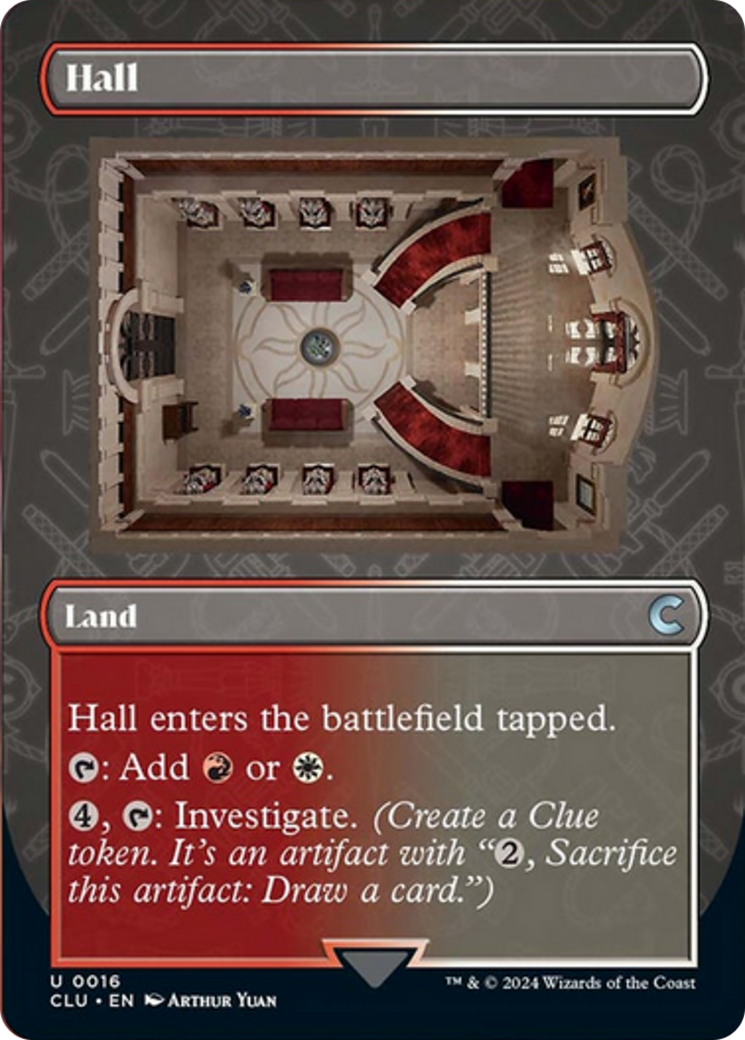 Hall (Borderless) [Ravnica: Clue Edition] | Webway Games