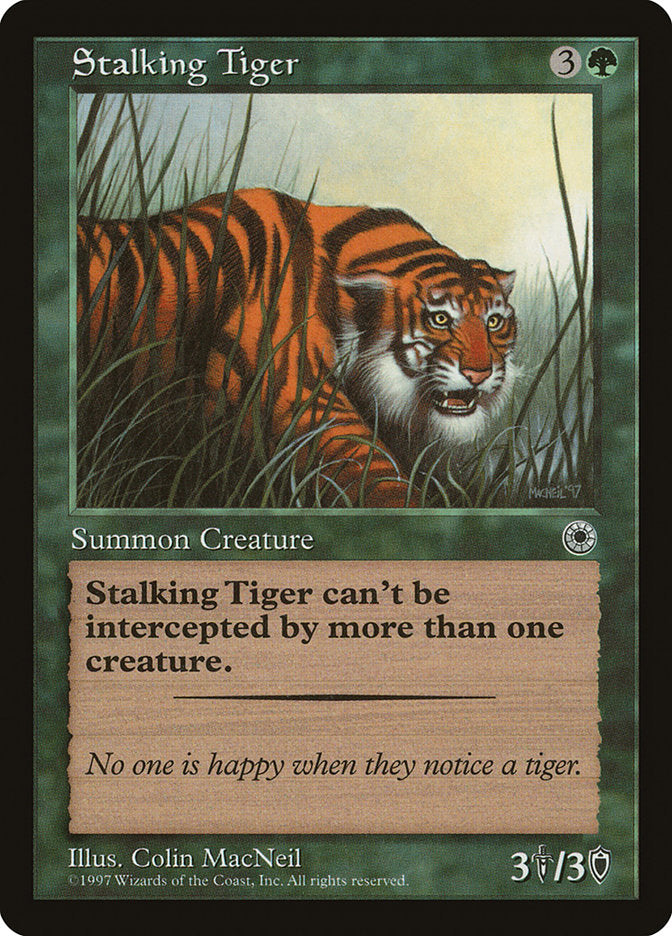 Stalking Tiger [Portal] | Webway Games