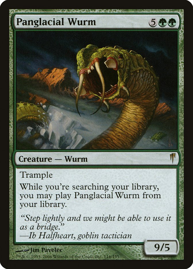 Panglacial Wurm [Coldsnap] | Webway Games